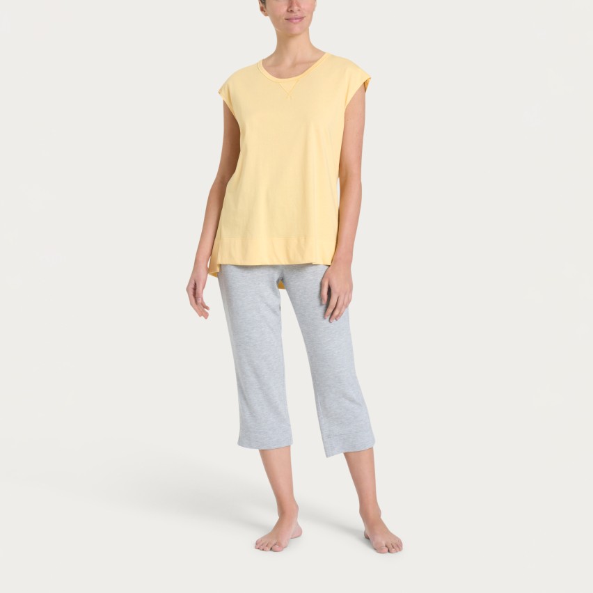 Pigiama Donna 100% Cotone con pinocchietto Ragno DQ42NU