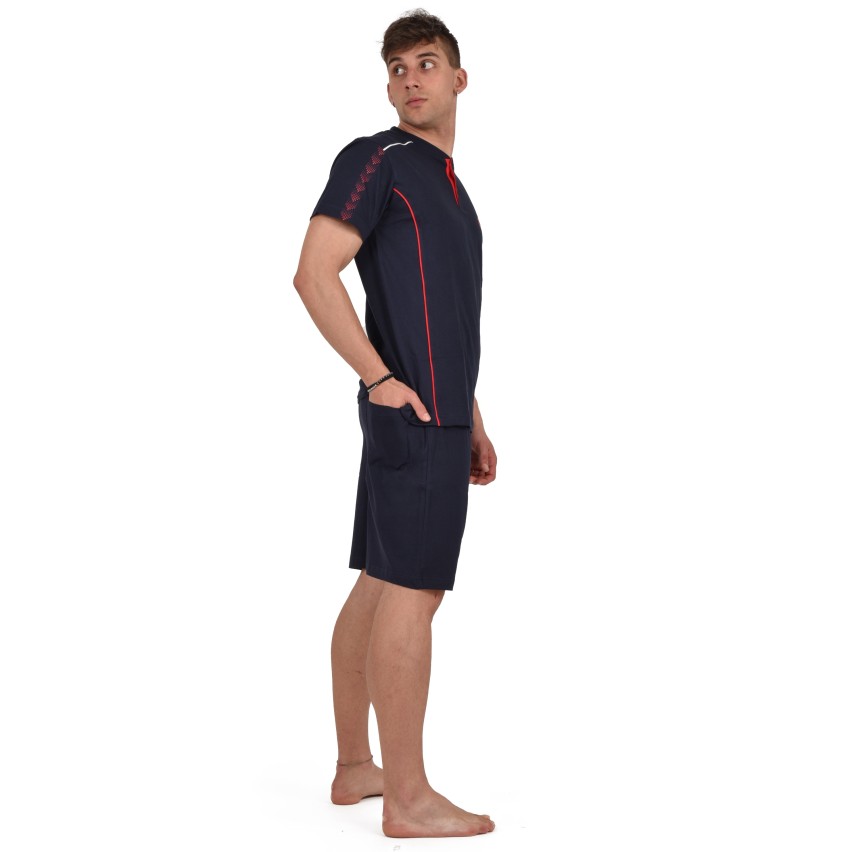 Kappa Pigiama lungo da uomo in misto cotone: in offerta a 14.39€ su