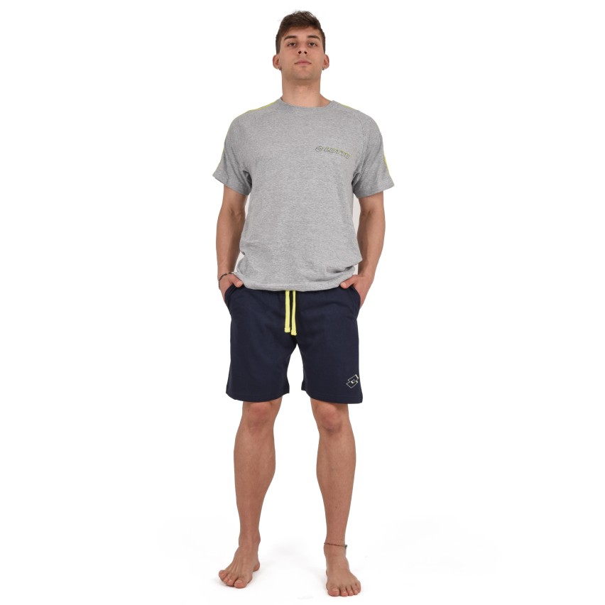 Pigiama Uomo Manica Lunga Estivo Marina Militare-Maryplaid Art GABRIEL