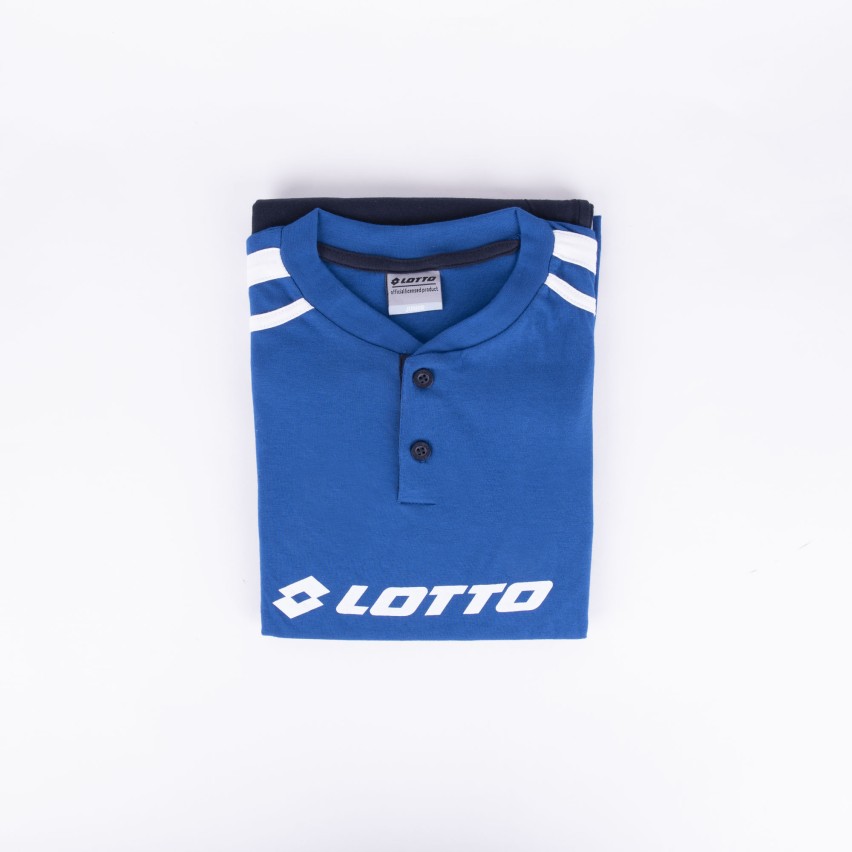 Pigiama ragazzo Lotto LP8027 corto cotone bluette