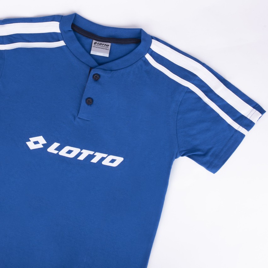 Pigiama ragazzo Lotto LP8027 corto cotone bluette