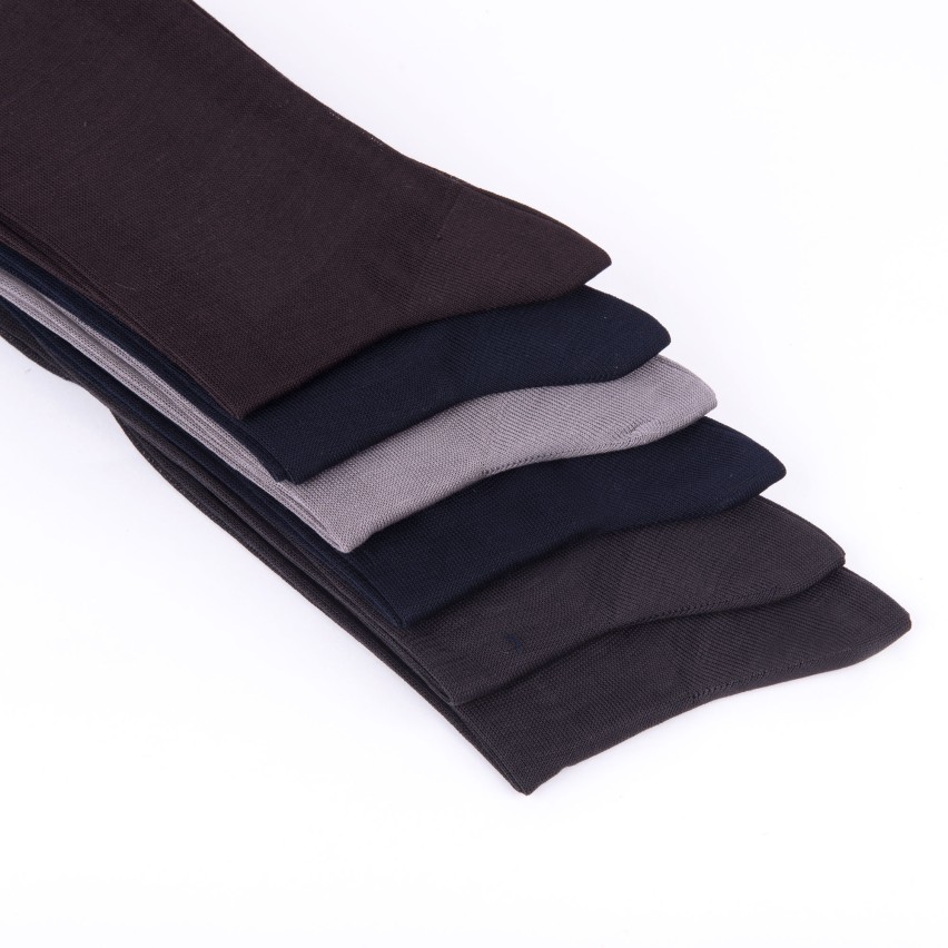 Calze uomo filo di scozia Nottingham 850 lunghe 6 paia