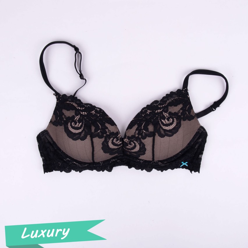 Reggiseno push up Infiore 5011 senza ferretto in raffinato pizzo