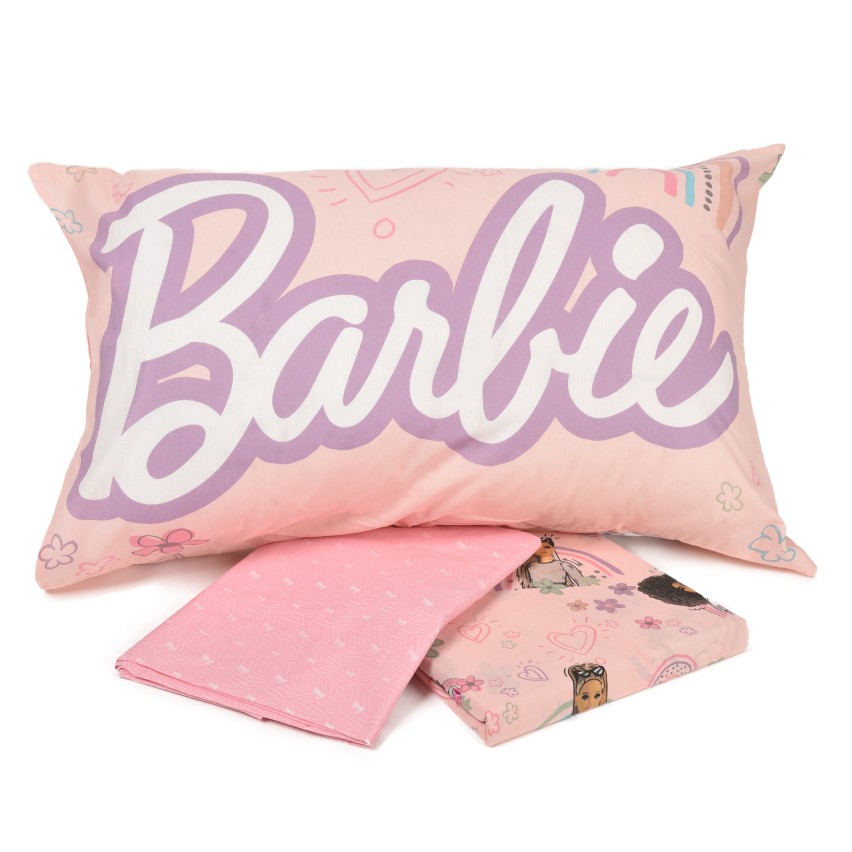 Completo letto Barbie bambina 100% cotone