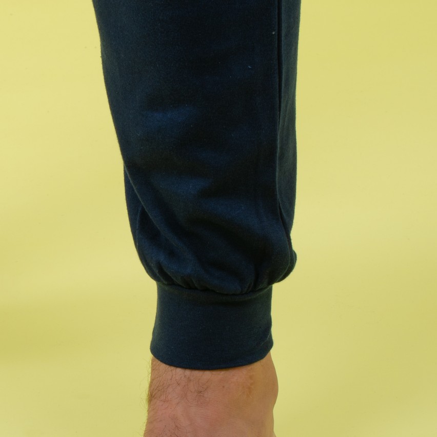 Pigiama Uomo Lotto LP4068 Caldo Cotone Con Polsini Grigio - Foto 11