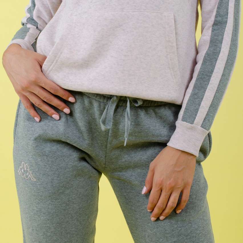 Tuta Felpa Donna In Velluto Con Cappuccio - Set 2 Pezzi Top E Pantaloni Jogger - Morbida E Comoda - Foto 8