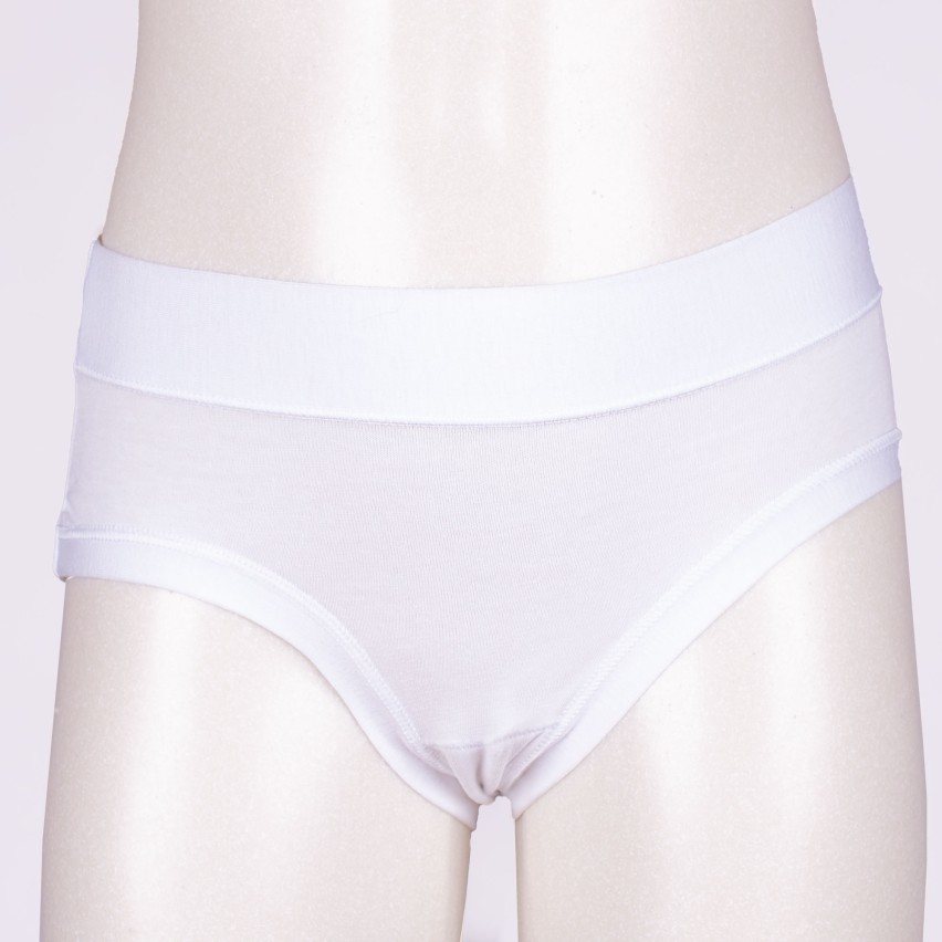 SLIP COTONE COTONELLA - 6 Paia, Taglia 8, Bianco, Elastico Esterno, Confortevoli E Resistenti - Foto 8