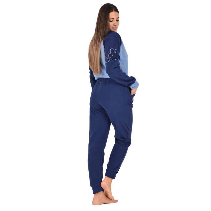 Pigiama donna invernale micropile Kappa KWW23041 in pile
