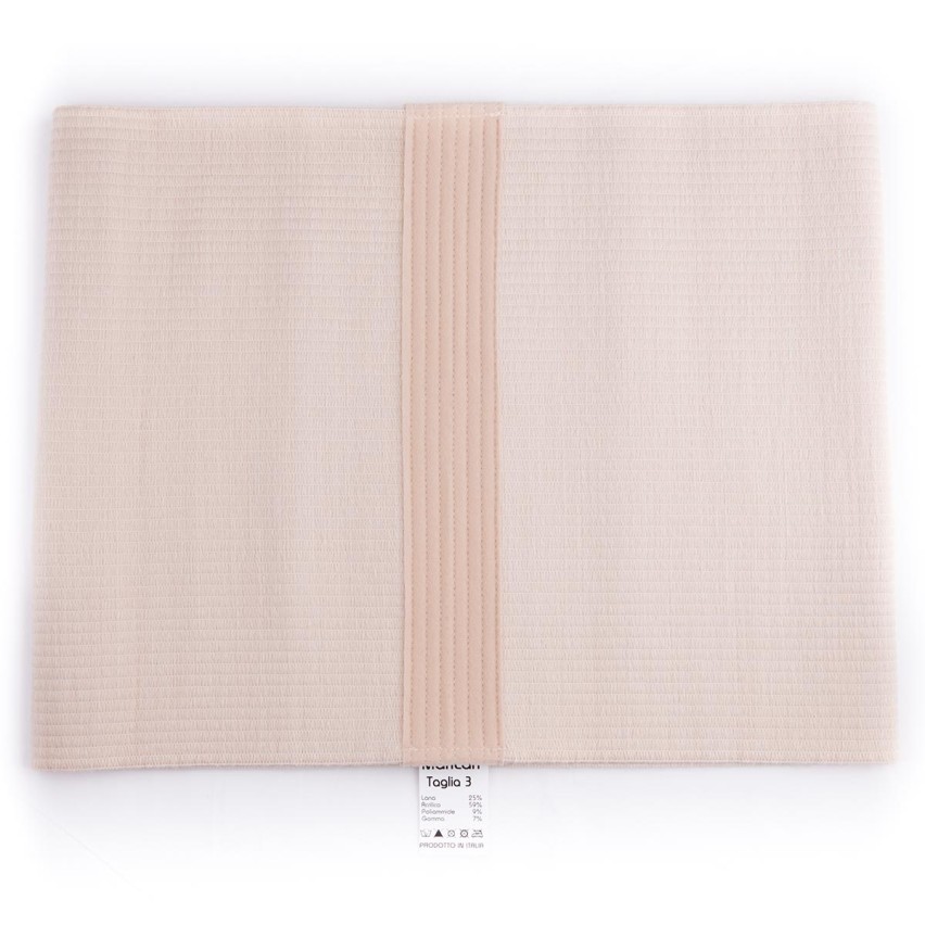 Fascia elastica lombare panciera misto lana 