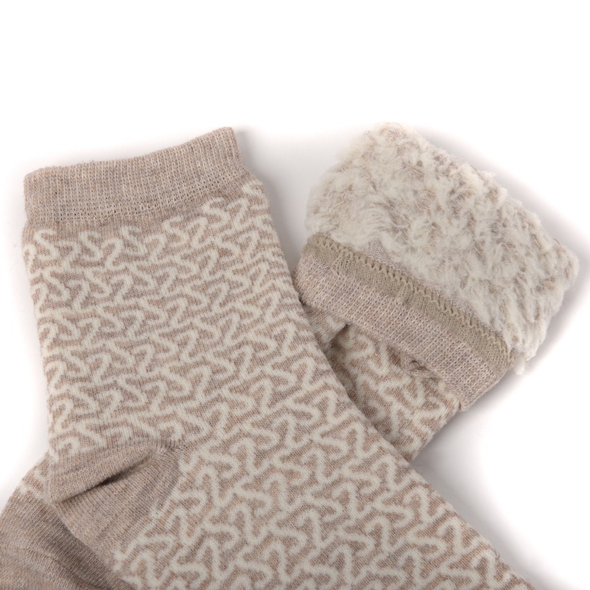6 Paia Calze Invernali Donna, Calde E Soffici, Pelose, Taglia Unica 37-42, Colori Assortiti, Regalo Natale