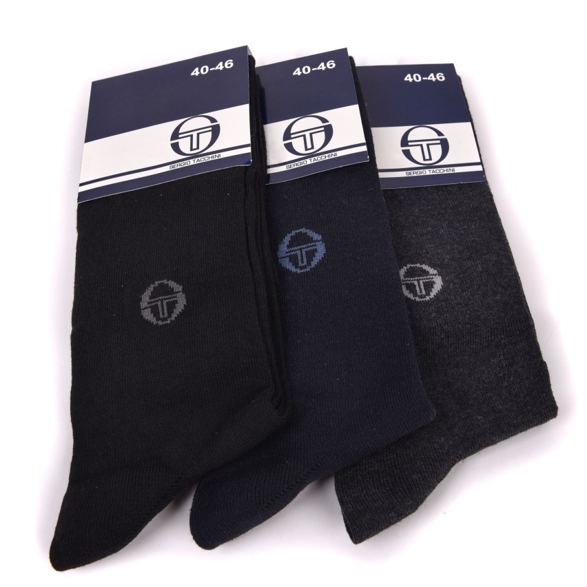Calze da uomo in caldo cotone Sergio Tacchini 6 paia