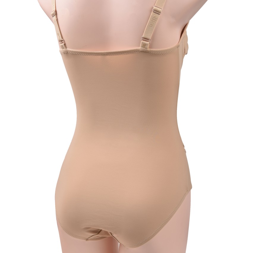 Body contenitivo modellante Papillon S6738 senza ferretto microfibra
