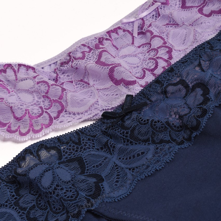 JADEA 6 Slip Brasiliana In Pizzo Taglio Laser – Bianco, Nero E Cipria, Taglie 2-5, Invisibili E Senza Cuciture, Sexy E Comode Per Il Quotidiano