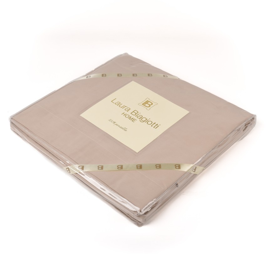 Completo letto Laura Biagiotti 100 % Percalle di Cotone Matrimoniale 3 Volani