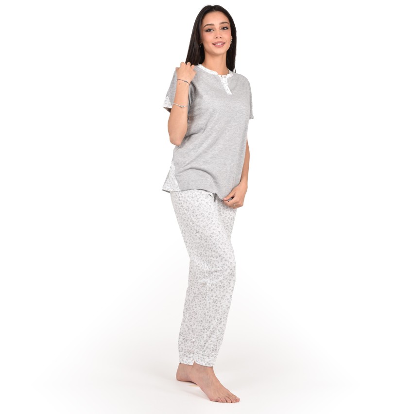 Pigiama Donna In Raso | Camicia Notte Sexy Con Bottoni - Foto 7