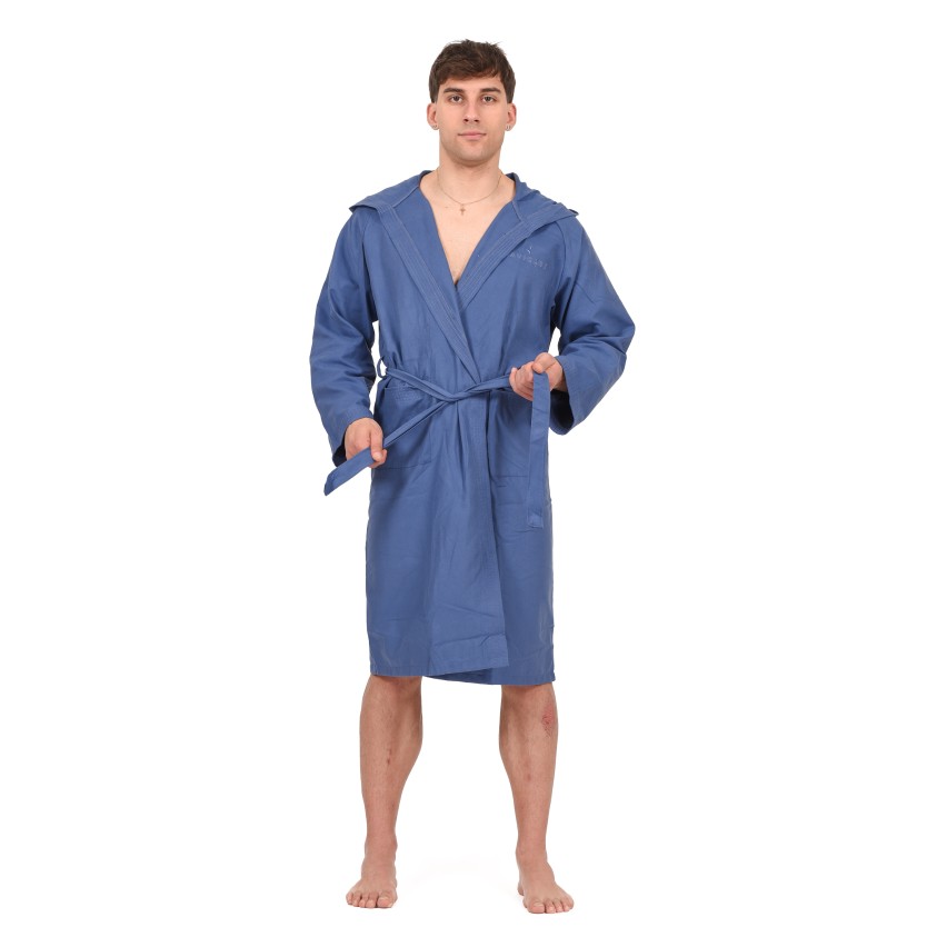 Accappatoio in microfibra Navigare tinta unita