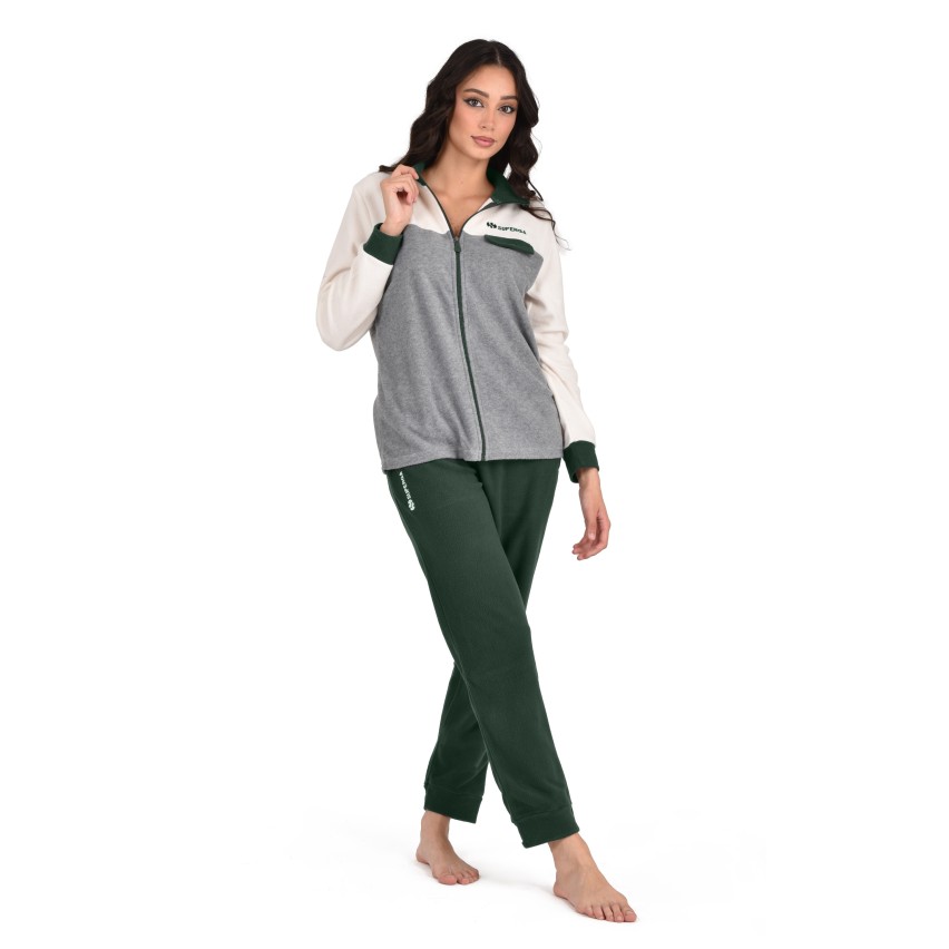 Buy online Lady pyjama knit worm fabric serafino orlato