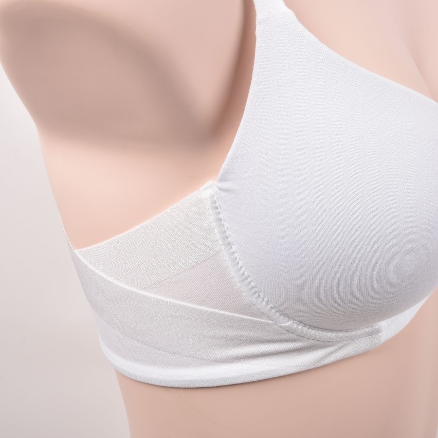 Reggiseno balconcino con ferretto Lormar 1943 plunge cotone elasticizzato