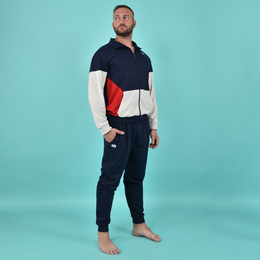 Tuta Uomo Superga Cotone Tuta Uomo Superga In Cotone Leggero - Confezione Da 5 Pezzi, Modelli Vari, Multicolore Tute Estive Uomo Cotone - Foto 11