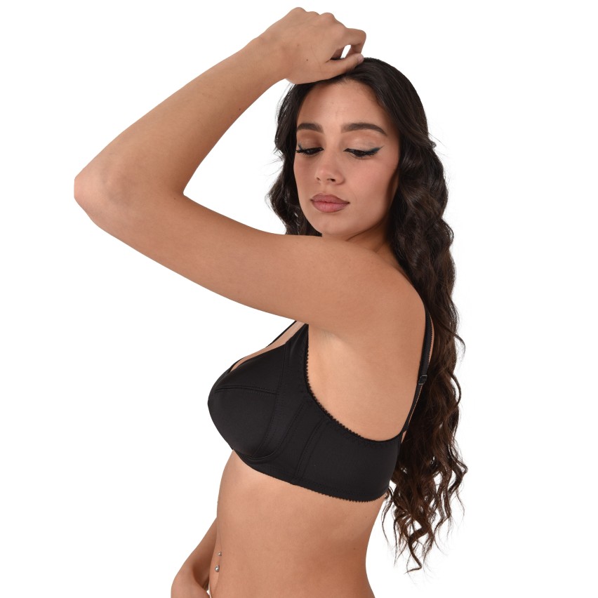 Reggiseno senza ferretto Liabel Rosa coppa C microfibra