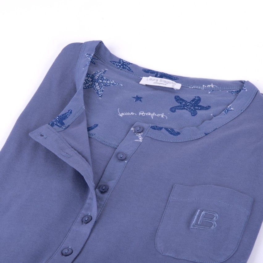 Camicia Donna Manica Lunga Malva Rigata 100% Cotone – Shaver Lake, Nuova, Spedizione Gratuita