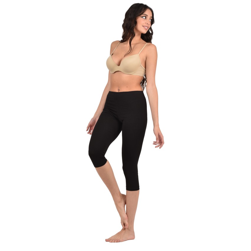 Capri pinocchietto da donna in cotone elasticizzato art 721