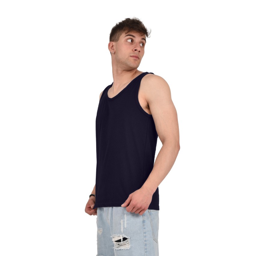 Canotta 100% cotone unisex intima o esternabile 103/E