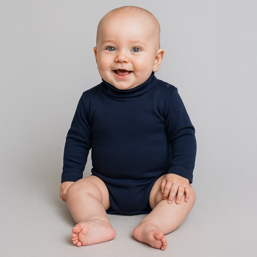 Body bambino neonato ellepi 2800 lupetto caldo cotone