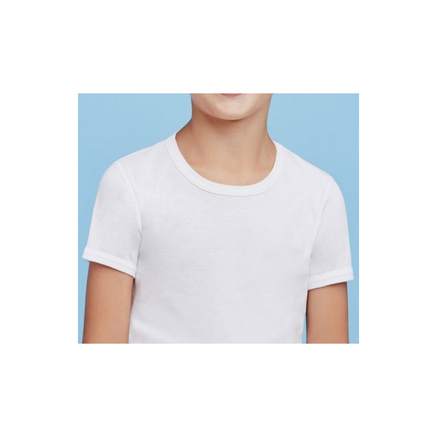 Maglie Ellepi 4289 da bambino manica corta cotone 3 pz