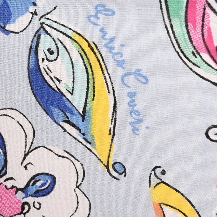 Enrico Coveri Completo Lenzuola Matrimoniale In Raso Di Cotone – 4 Pezzi, Rosa Cipria, Con Lenzuolo Sotto Con Angoli (180x200) E Logo Ricamato