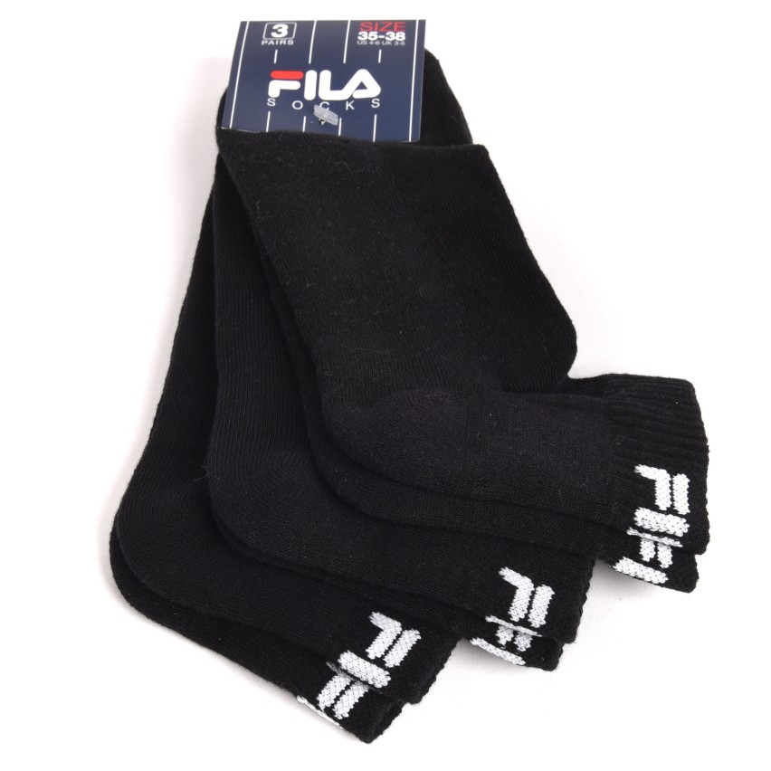 Calze corte unisex Fila F9803 cotone 3 paia