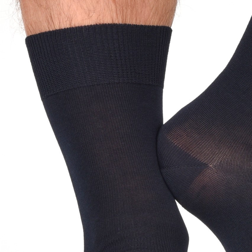 Calze corte lisce cotone elasticizzato Prisco FAX100 3 paia