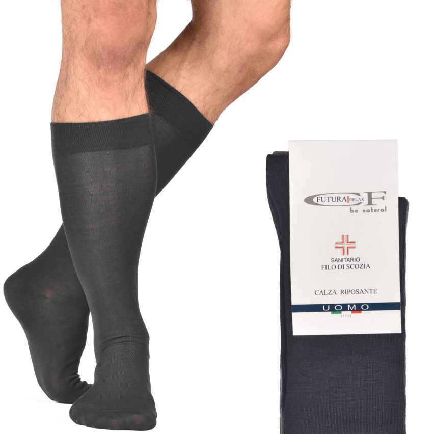 Futura calze filo di scozia relax 6 paia lunghe