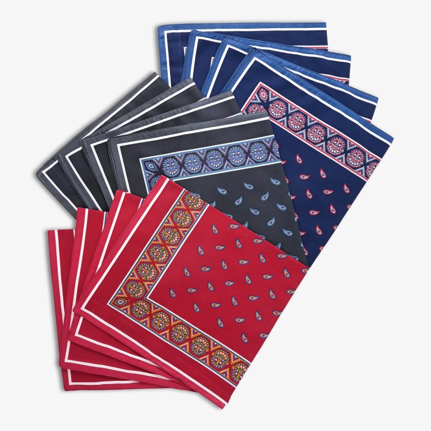 Fazzoletti in cotone Made in Italy Filotex 12 pz