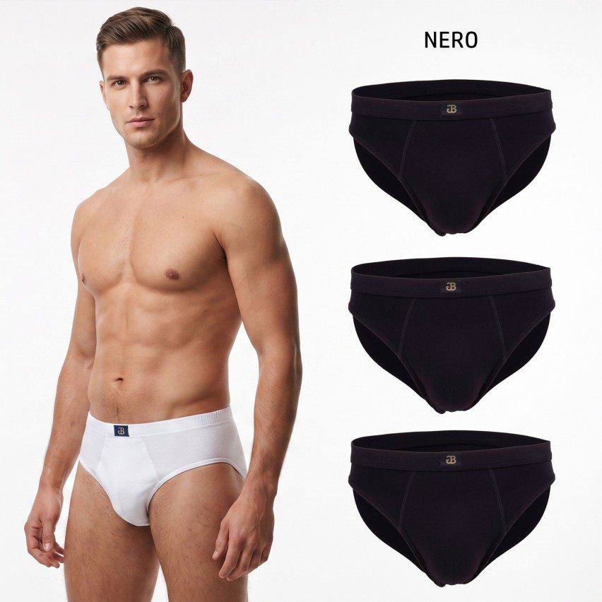 Slip uomo Slight Raul con elastico logato 3 pz.