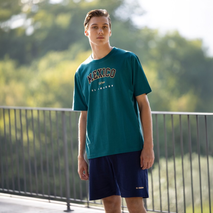 Pigiama estivo uomo 100% cotone El Charro GCM181