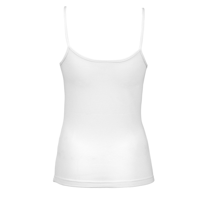 JADEA Canottine Bambina - Pack Da 2 In Cotone Elasticizzato Morbido, Bretelle Sottili - Foto 2