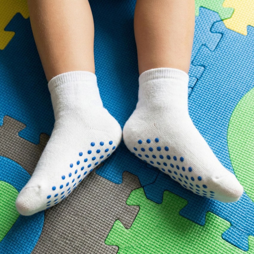 Calze antiscivolo bambino caldo cotone 3 paia