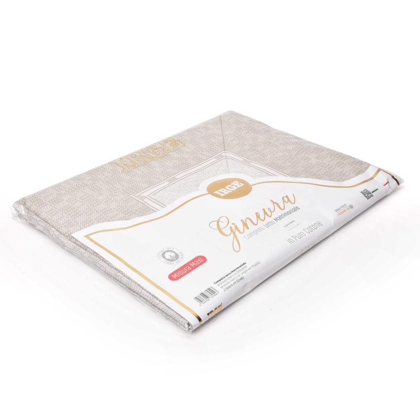 Set Letto 1 Piazza E Mezza DEMONA - Cotone 100%, Tinta Unita, Ipoallergenico - Foto 9