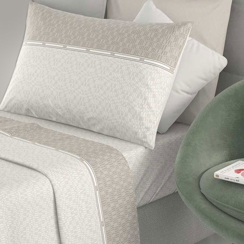 Completo letto 100% cotone Irge Ginevra fantasia Albachiara 