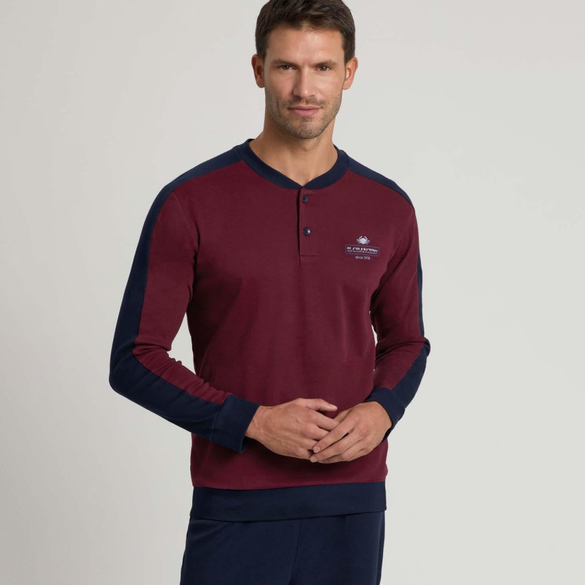 Pigiama uomo cotone estivo Il Granchio GP1096 - CLICK INTIMO