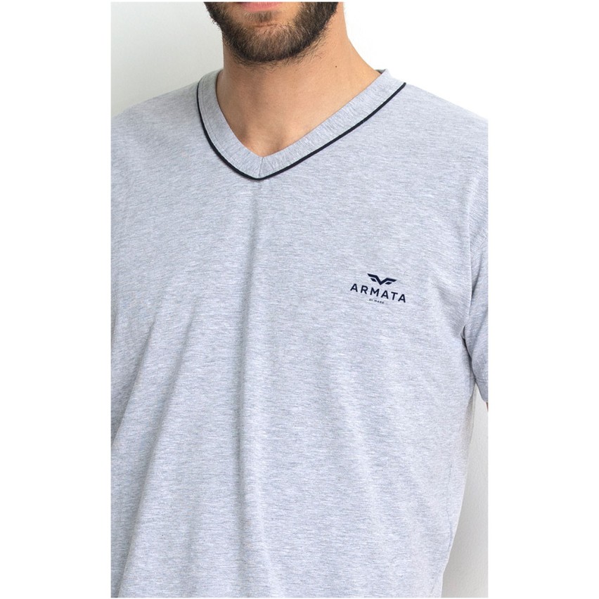 Pigiama Uomo Defonseca Cotone Leggero - Lungo, Primaverile, Taglie M-XXL, 100% Cotone - Foto 6