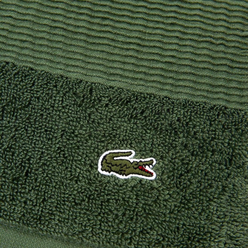 Asciugamano in spugna di cotone Lacoste Llecroco 50x100