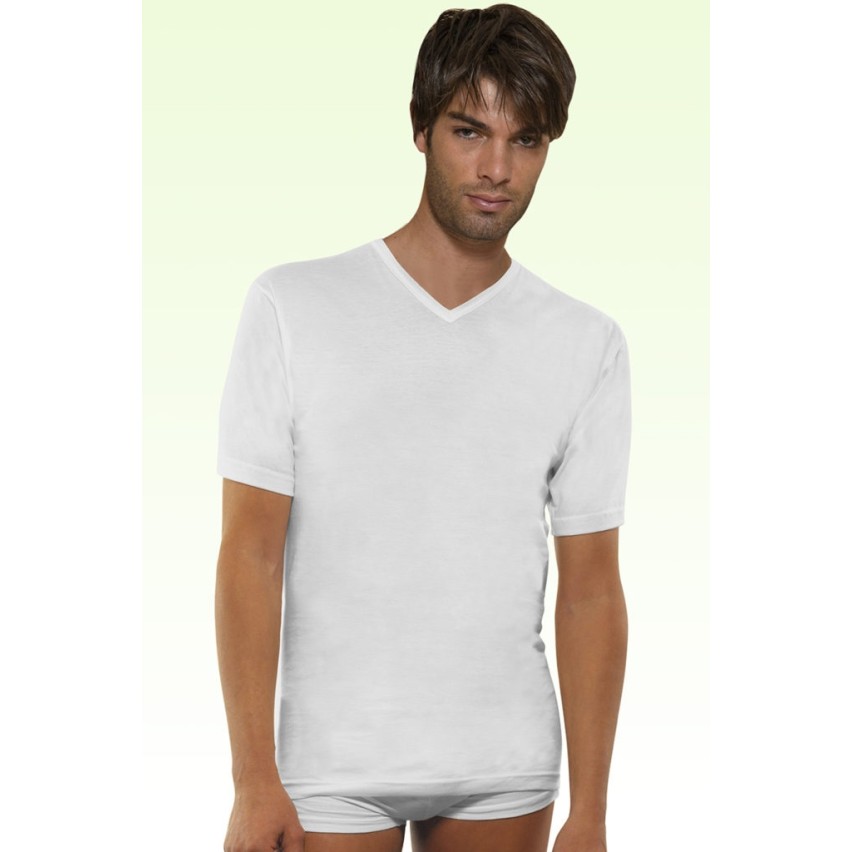 Maglia intima da uomo a punta Henry Cotton's cotone filo di scozia 3 pz 