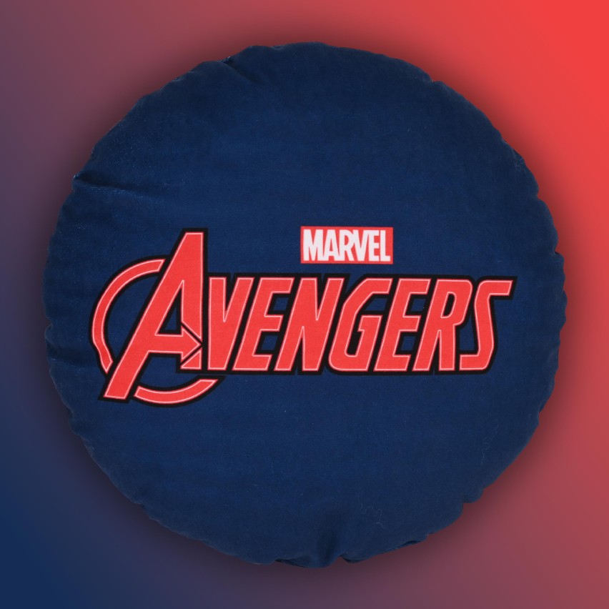 Cuscino Avengers tondo cameretta Marvel ufficiale