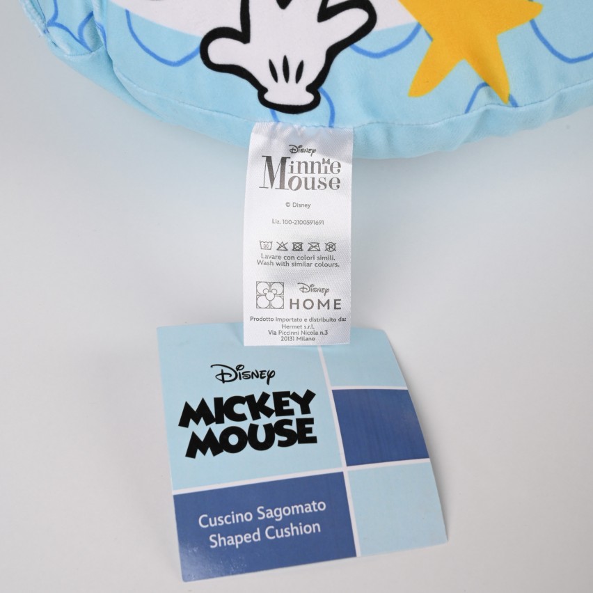 Cuscino Mickey Mouse Topolino cameretta Disney rotondo 