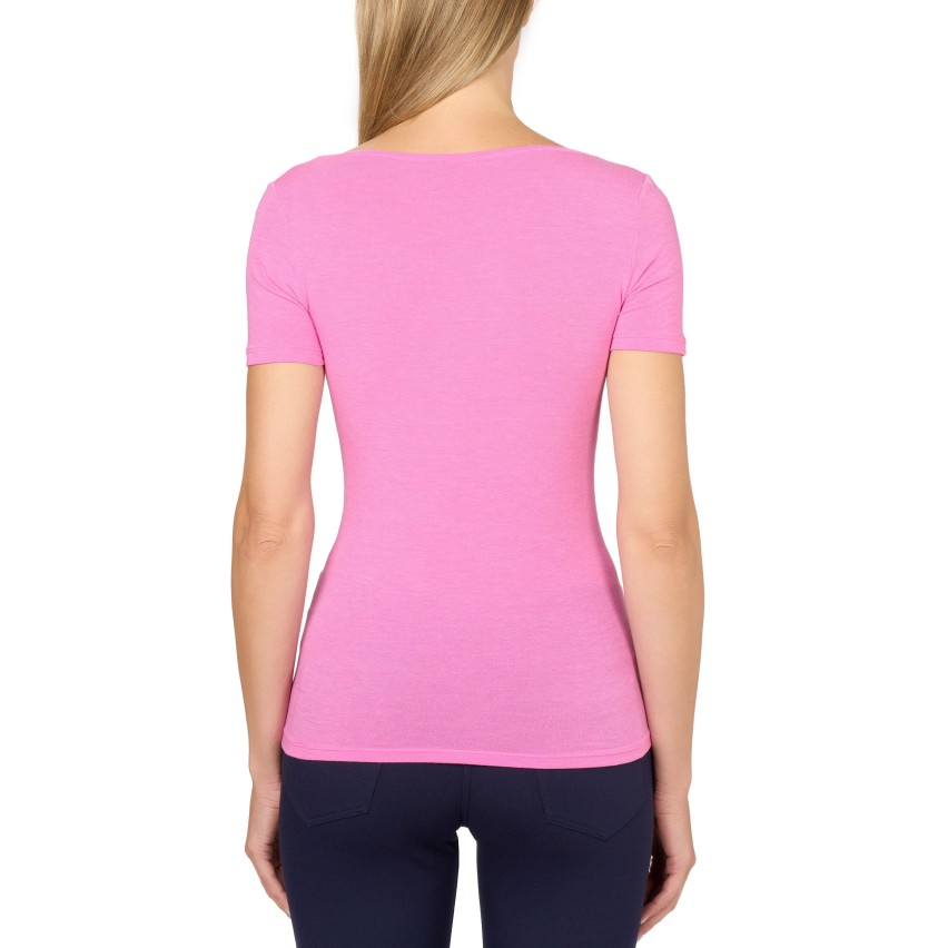 Maglia Donna Scollo a Barca in modal e seta Golden Lady 1446