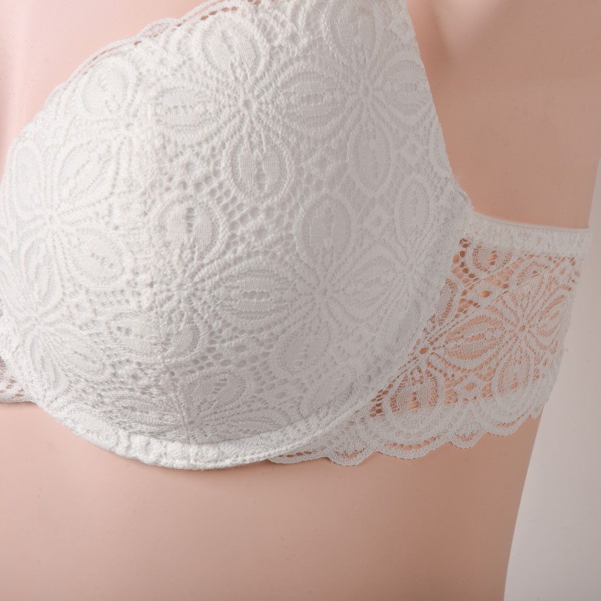 Reggiseno infiore push up ferretto e pizzo art. 900 