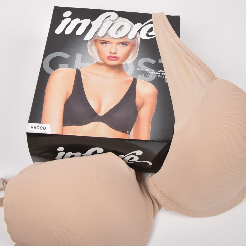 Reggiseno balconcino imbottito Infiore 6000 con ferretto effetto invisibile