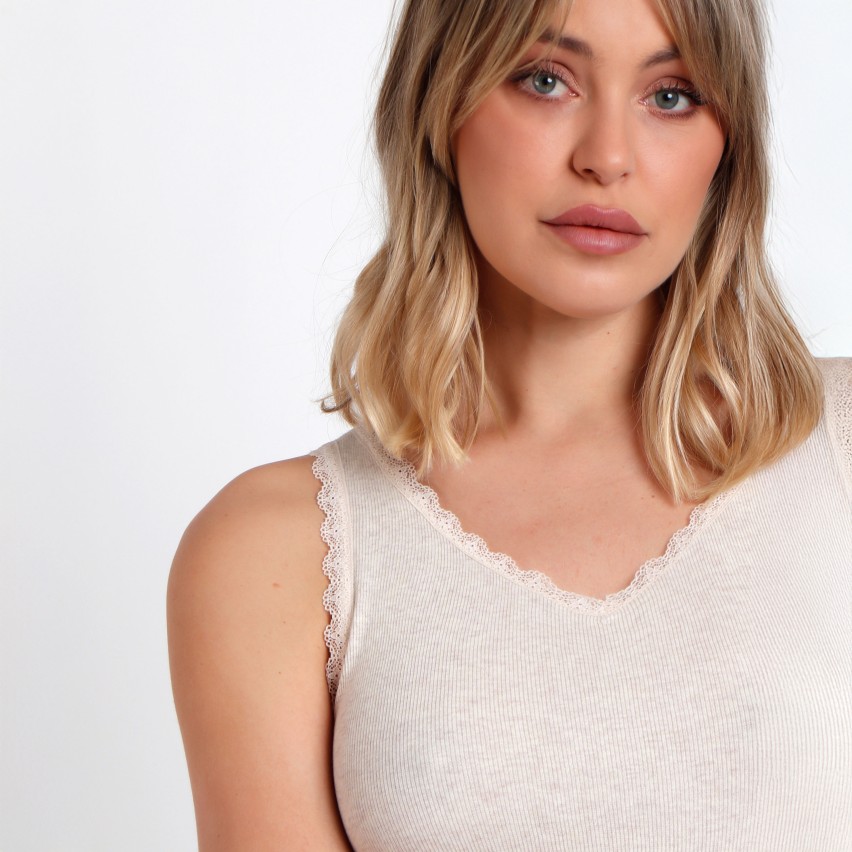 Maglia sottogiacca scollo a v spalla larga Admas 43561